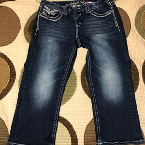 Maurice’s denim capris